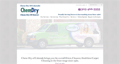 Desktop Screenshot of chemdrycolorado.com